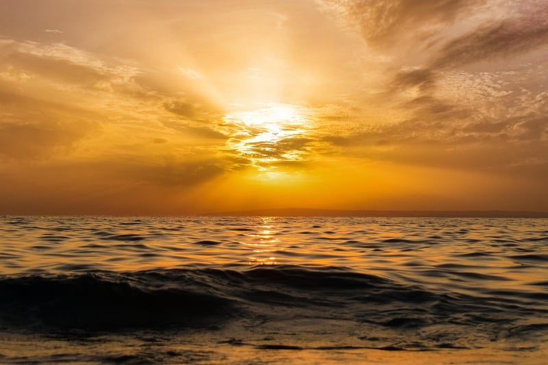 Sunset at Sea